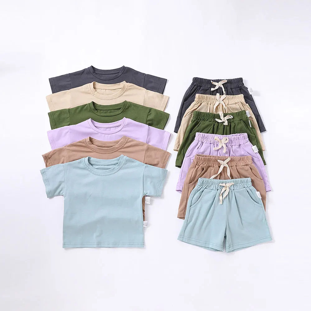 Tee-shirt & shorts set BASIC