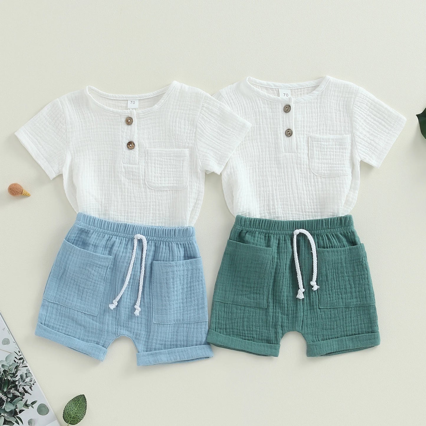 Tee-shirt & shorts set SUMMER